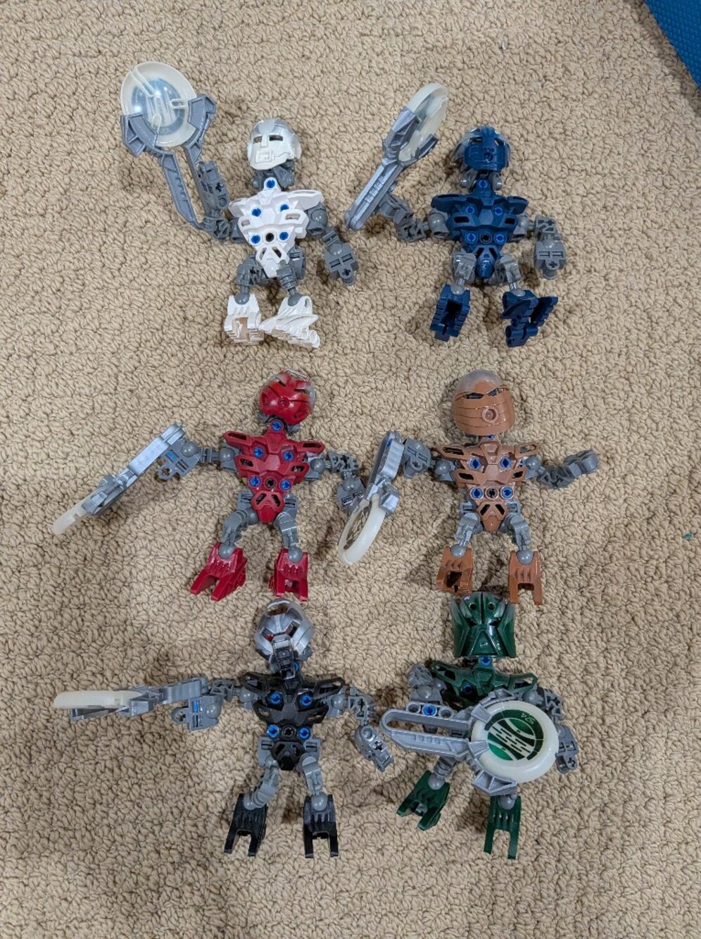 Bionicle Matoran Of Metru Nui
